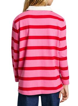 Sudadera Pepe Jeans Rhonda rosa para mujer