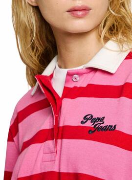 Sudadera Pepe Jeans Rhonda rosa para mujer