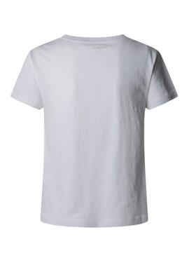 Camiseta Pepe Jeans Ryleigh blanco para mujer