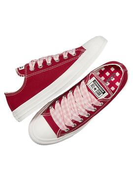 Zapatillas Converse Chuck Taylor rojo para mujer