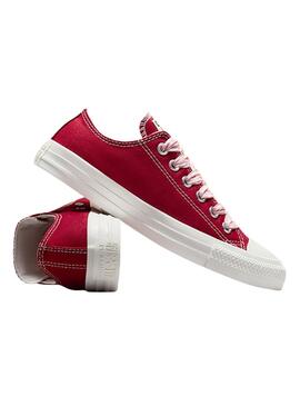 Zapatillas Converse Chuck Taylor rojo para mujer