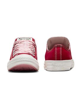 Zapatillas Converse Chuck Taylor rojo para mujer