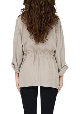 Chaqueta Only Kenya beige para mujer