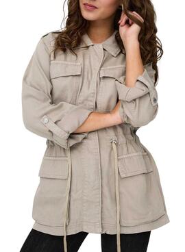 Chaqueta Only Kenya beige para mujer