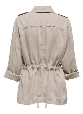 Chaqueta Only Kenya beige para mujer