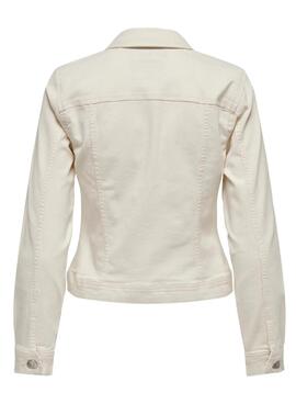 Chaqueta Only Wonder beige para mujer