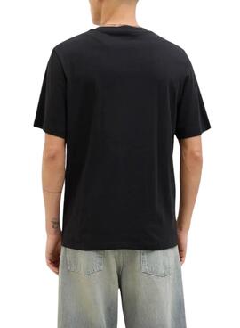 Camiseta Jack and JOnes Palm negro para hombre