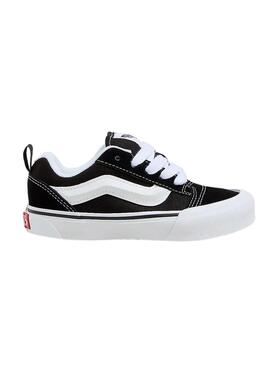 Zapatillas Vans Knu Skool negro blanco para niños