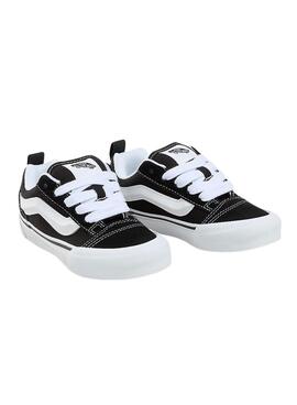 Zapatillas Vans Knu Skool negro blanco para niños