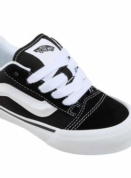 Zapatillas Vans Knu Skool negro blanco para niños