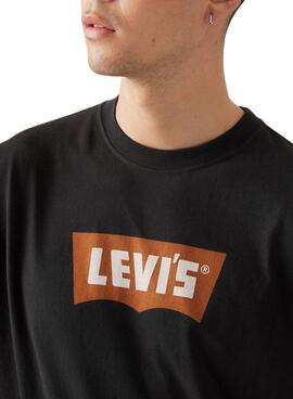 Camiseta Levis Vintage negro para hombre