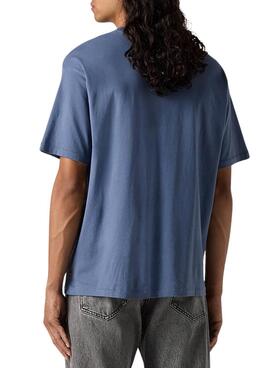 Camiseta Levis Vintage azul para hombre