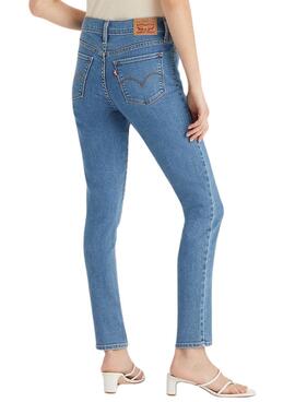 Pantalón vaquero Levi's 311 Shaping Skinny azul para mujer