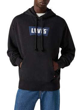 Sudadera Levis Premium negro para hombre