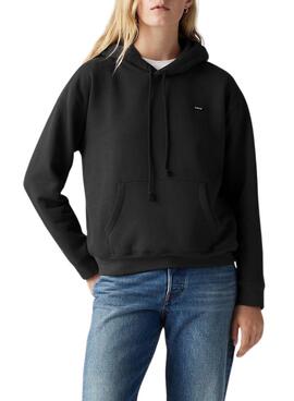 Sudadera Levi's Everyday negro para mujer