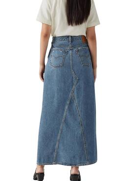 Falda denim Levi's Iconic azul para mujer