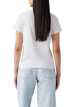 Camiseta Levi's The Perfect Tee Serif blanco para mujer