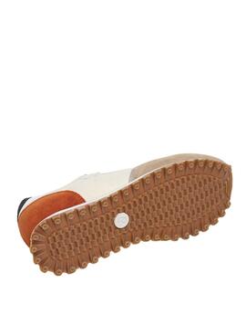 Zapatillas Pepe Jeans Brit On Master beige para hombre