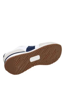 Zapatillas Pepe Jeans Buster Knit blanco para hombre