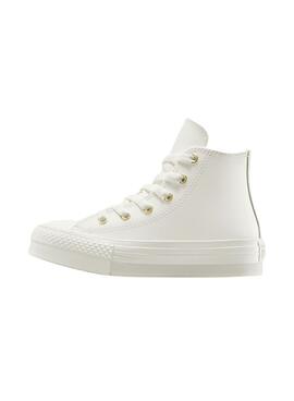 Zapatillas Converse Chuck Taylor All Star EVA Lift Leather blanco para mujer