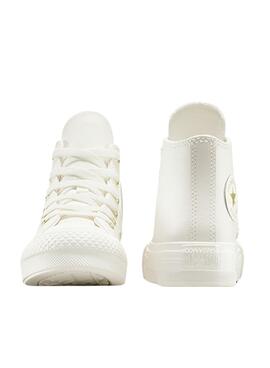 Zapatillas Converse Chuck Taylor All Star EVA Lift Leather blanco para mujer