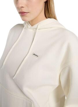 Sudadera Dickies Clancy beige para mujer