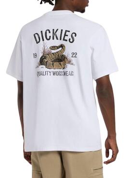 Camiseta Dickies Snake blanco para hombre