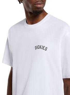 Camiseta Dickies Snake blanco para hombre