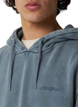 Sudadera Dickies Plentywood capucha azul para hombre