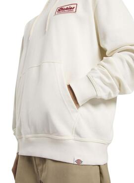 Sudadera Dickies Lewistown beige para hombre