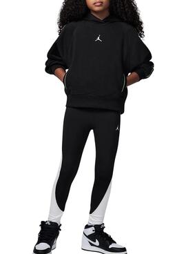 Sudadera Jordan Dri-FIT Sport negro para niña