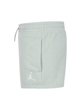 Shorts Jordan Brooklyn Essential verde para niña y niño