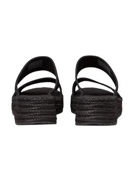 Sandalias Calvin Klein Sporty negro para mujer