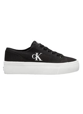 Zapatillas Calvin Klein Flatform Low negro para mujer