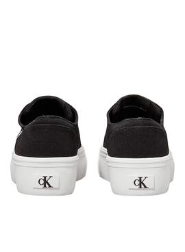 Zapatillas Calvin Klein Flatform Low negro para mujer