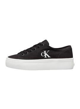 Zapatillas Calvin Klein Flatform Low negro para mujer