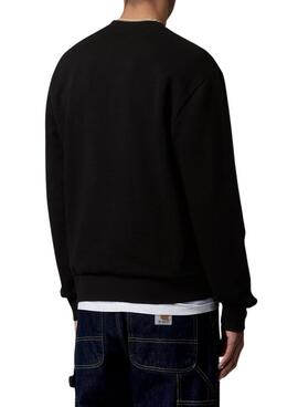 Sudadera Carhartt Embroidery negro para hombre