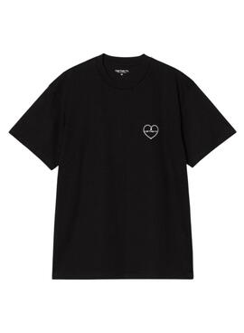 Camiseta Carhartt Furoshiki negro para hombre