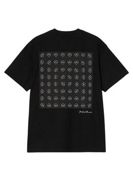 Camiseta Carhartt Furoshiki negro para hombre