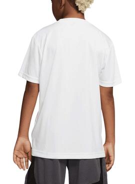 Camiseta Jordan Jumpman blanco para niño