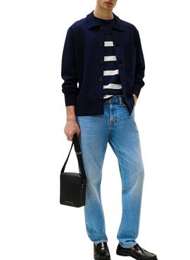 Bolso Tommy Hilfiger Mini Preporter negro para hombre