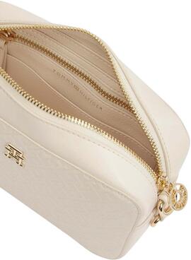 Bolso Tommy Hilfiger Distinct beige para mujer