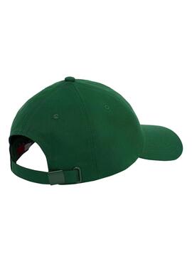 Gorra Tommy Jeans Heritage verde para hombre