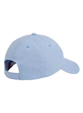 Gorra Tommy Jeans 6 Panel azul para mujer