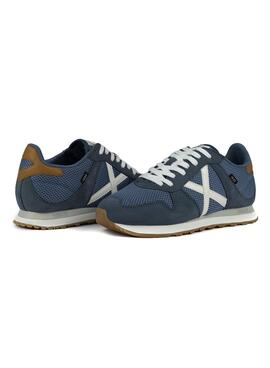 Zapatillas Munich Massana azul para hombre