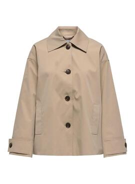 Chaqueta Only Leja beige para mujer