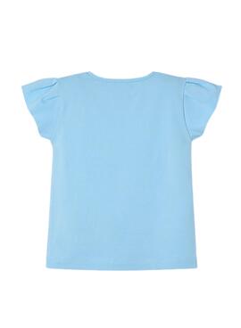 Camiseta Mayoral cielo azul para niña