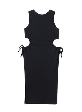 Vestido midi Mayoral canale negro para niña