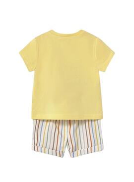 Conjunto Mayoral pantalon Sunny amarillo para bebé