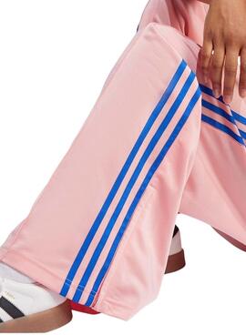 Pantalón de chándal Adidas Classic Firebird rosa para mujer